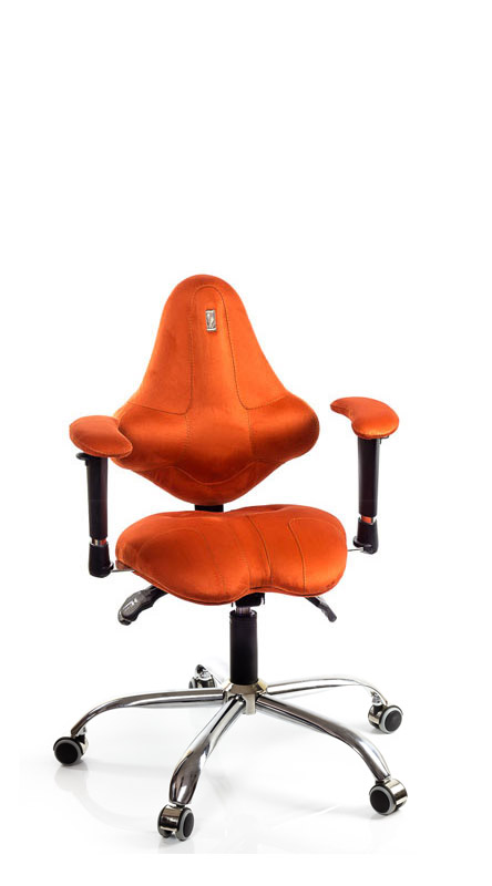 Kontoritool Kulik System Kids, oranž