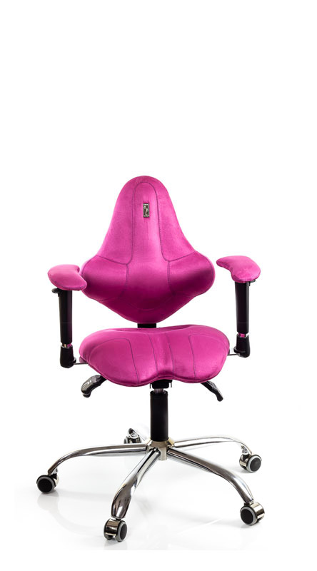 Kontoritool Kulik System Kids, roosa