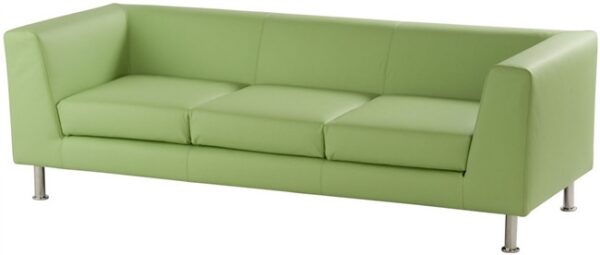 Diivan Notre Dame, 3-kohaline, roheline