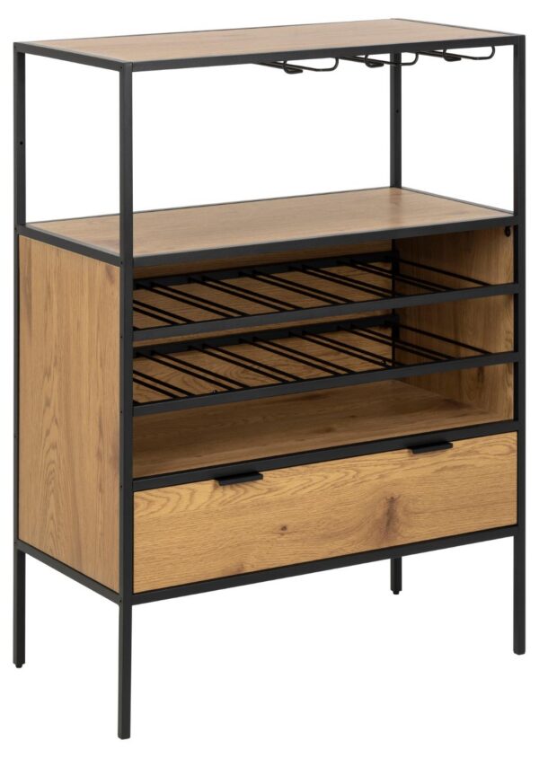 Kapp SEAFORD metsiku tamme välimusega, must