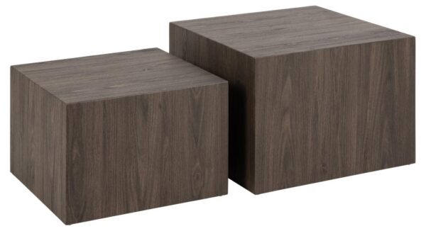 Diivanilauad DICE, 2 tk, ruudu kujuga