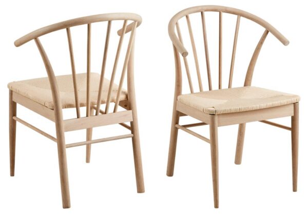 Söögitool CASSANDRA käetoega, valge