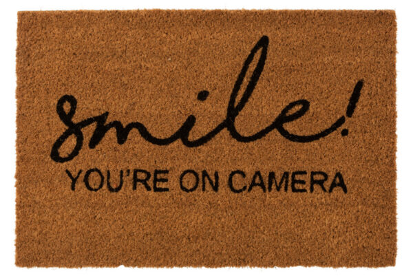 Uksematt SMILE 40x60cm, naturaalne