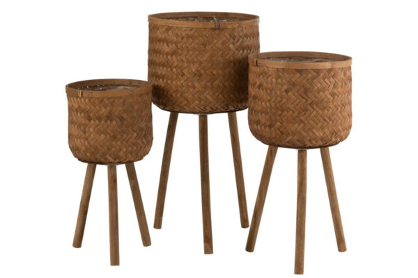 Lillepotihoidjad EDA 3tk, naturaalne