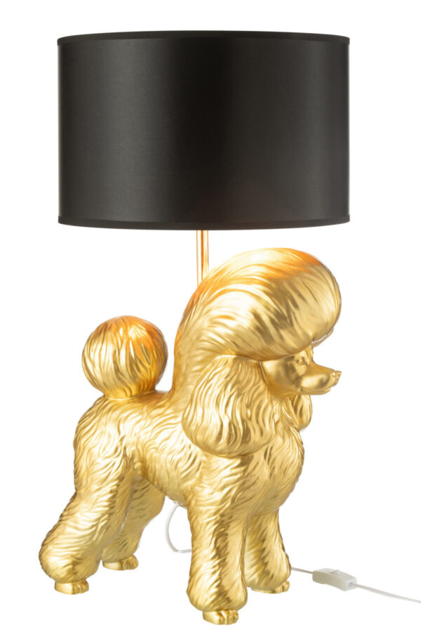 Laualamp CANICHE, kuldne