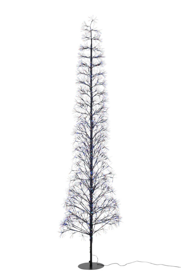 LED valgustusega puu TREE XL, must