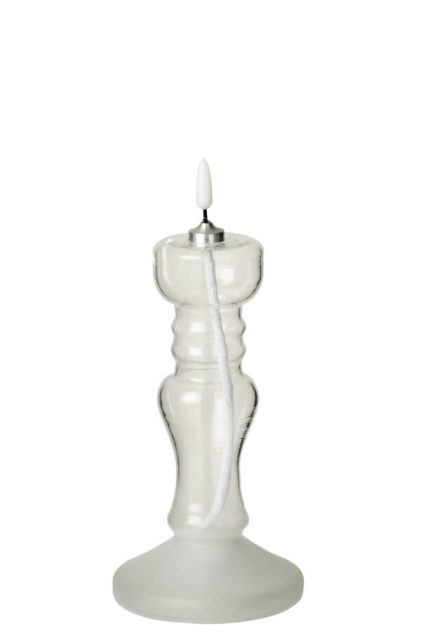 LED küünal GLASS läbipaistev