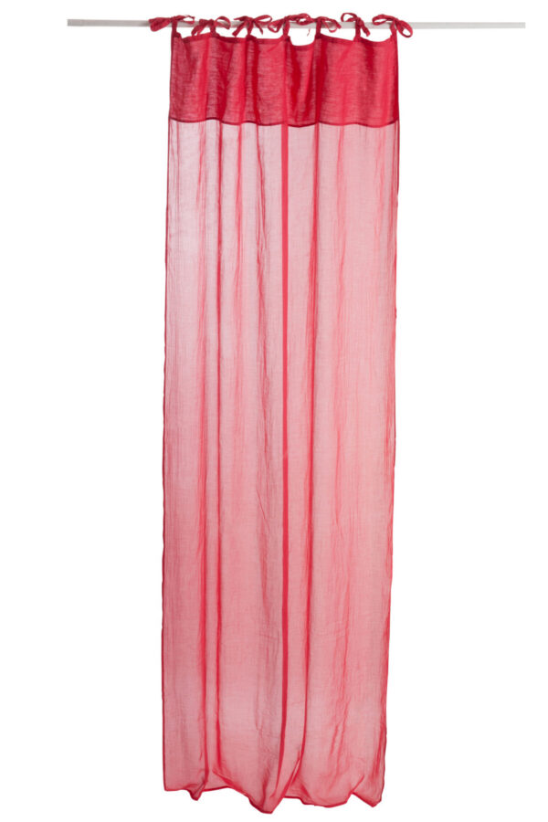 Kardin VOILE, helepunane