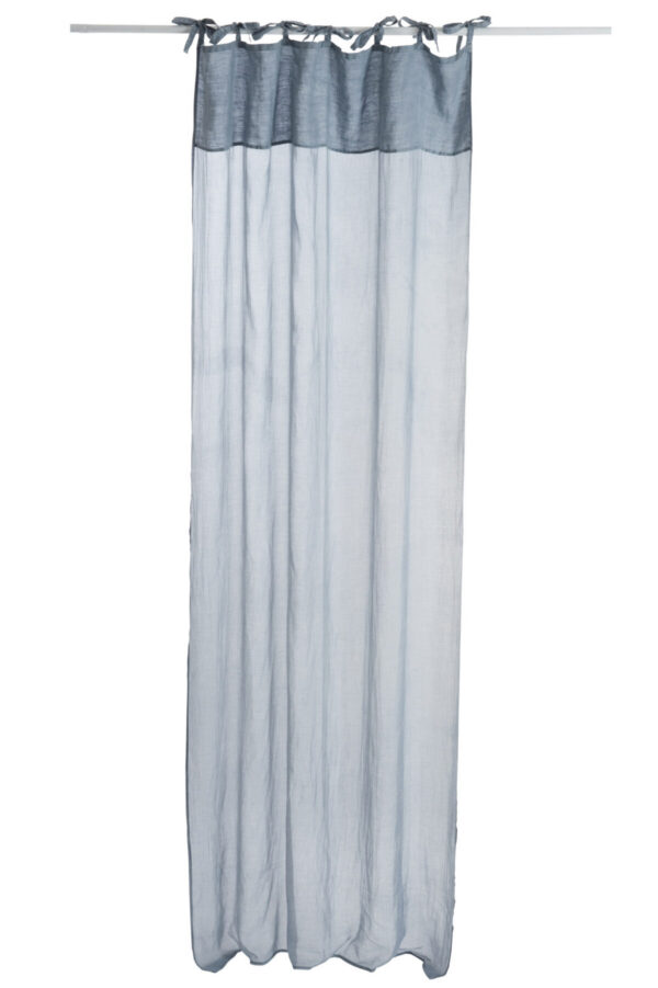 Kardin VOILE 290x140 cm, sinine/hall