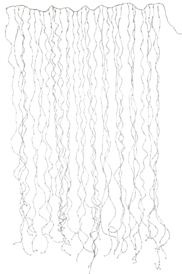 Valguskett CURTAIN LED 2x3m, hõbe