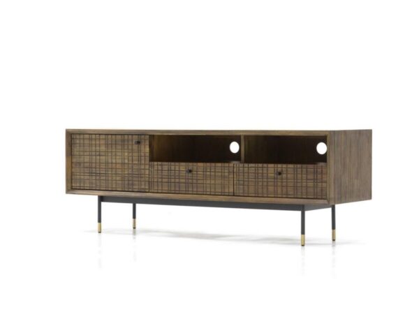 TV-alus MAZE 160cm, helepruun