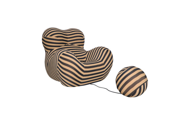 Lamamistool NUA tumbaga, must/beež