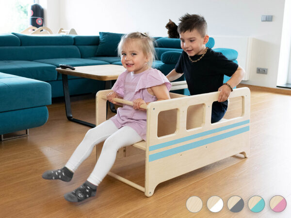 Õppetorn BUS 5in1 kokkuklapitav tahvliga