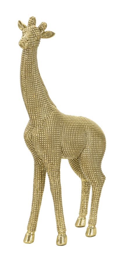 Dekoratiivne kuju GIRAFFE 19,8x8x40 cm, kuldne