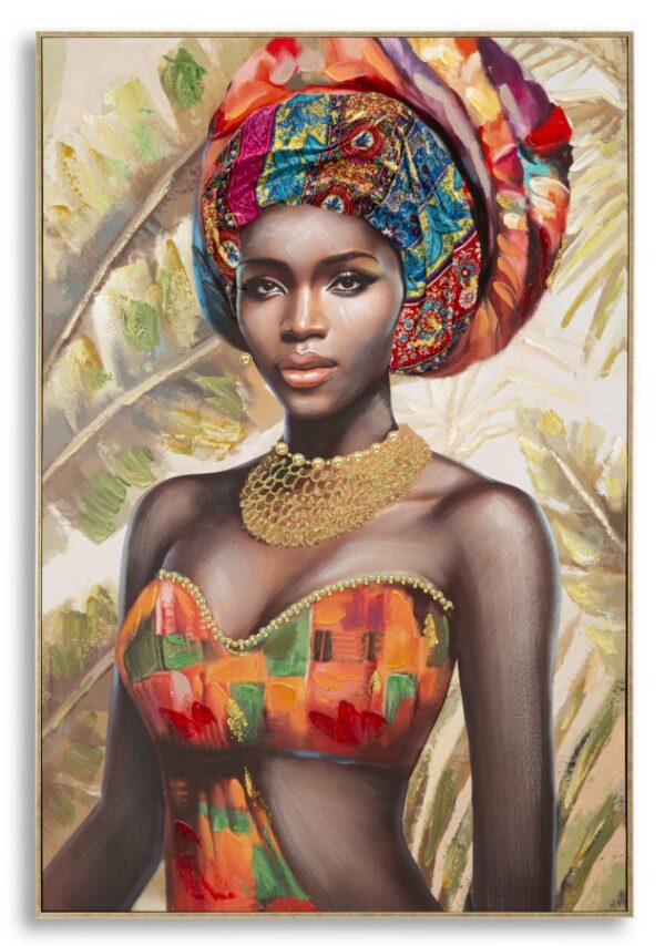 Maal DEVA raamiga 82x122x4,5cm, mitmevärviline