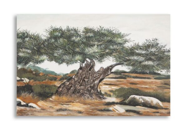 Maal OLIVE 120x80x3,8cm, mitmevärviline