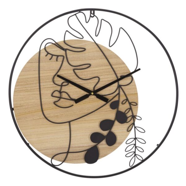 Seinakell ELEGANT Ø60x2cm, must/pruun