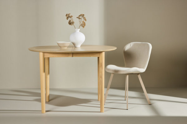 Söögilaud GILDA pikendatav 110/150x110cm, naturaalne