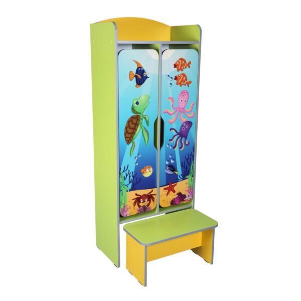 Garderoobikapp Satine 2-kohane, pingiga