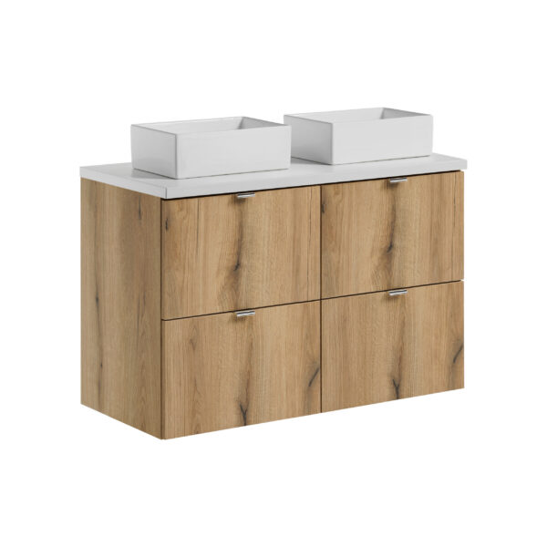 Komplekt NOVA 100 cm + GAJA 2tk, mattvalge