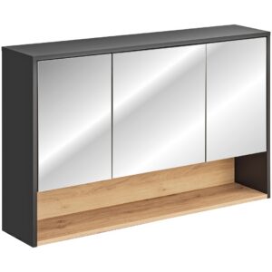 Peegelkapp BORNEO COSMOS 120 cm 3 uksega, kosmosehall