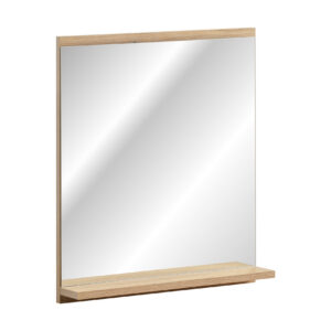 Peegel NOVA OAK riiuliga 50 cm, Coast Evoke tamm
