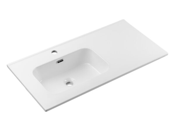 Valamu 90 cm keraamiline 1-osaline, valge