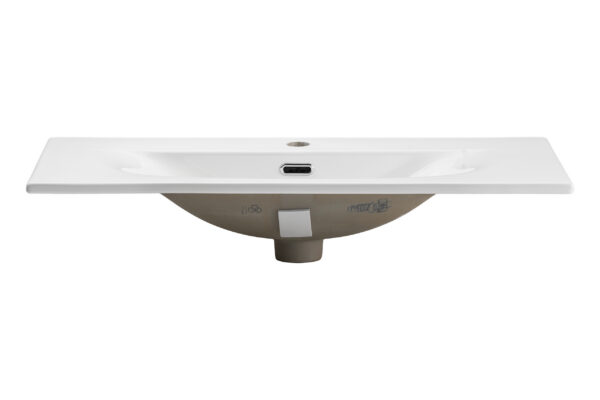 Mööblikraanikauss SKY 3 80 cm, läikiv valge