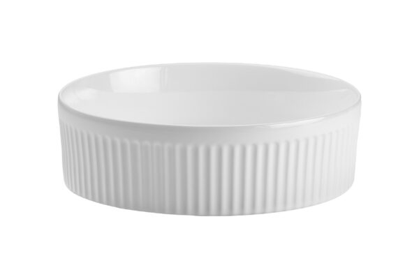 Kraanikauss BEYOND 2 ümmargune 36 cm, valge