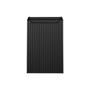 Vannitoakapp NOVA BLACK 40cm pesukorviga