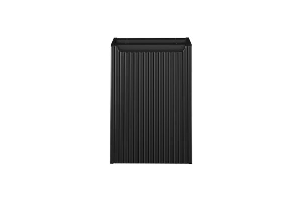 Vannitoakapp NOVA BLACK 40cm pesukorviga