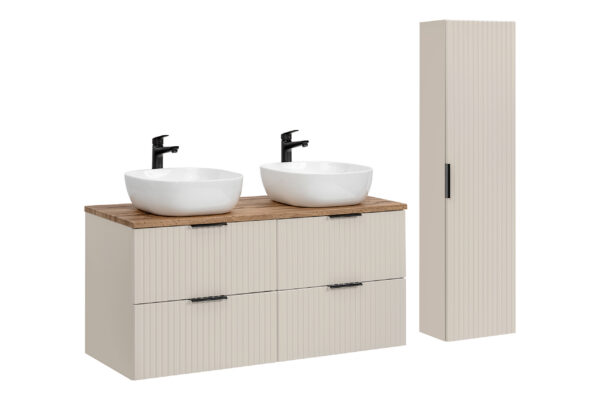 Komplekt ADEL 120 cm + SMILE 2 tk, tamm/kašmiir