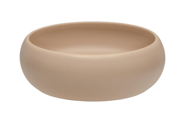 Kraanikauss WIKI ümmargune 36x36 cm, matt cappuccino