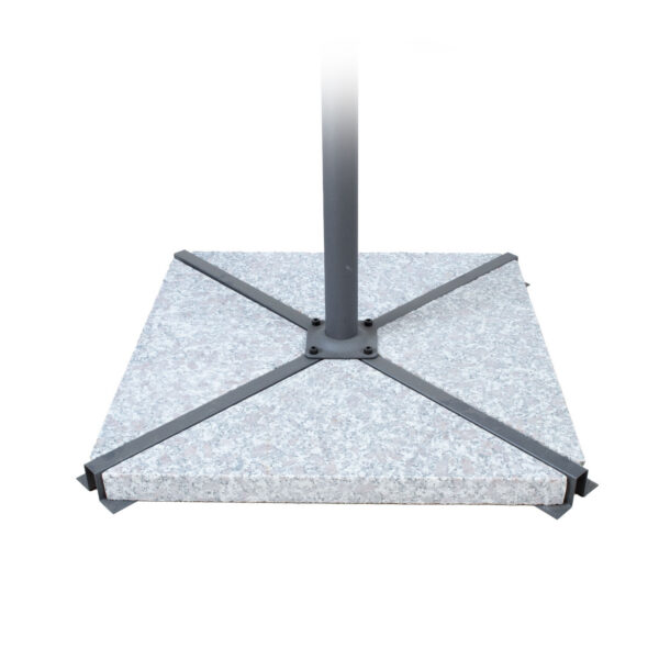 Päikesevarjualuse kivid GRANIIT 4tk/34kg, hall