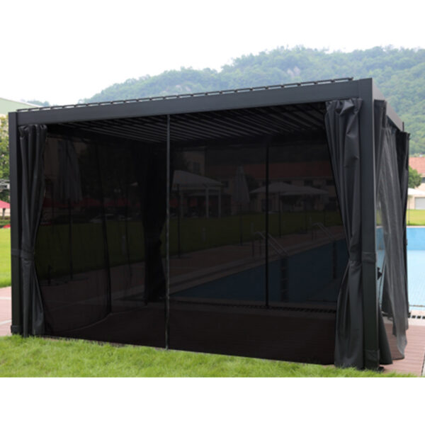 Varikatus MIRADOR-111 3x4m textilene seinaga