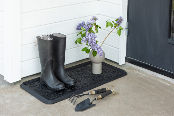 Uksematt GUNNAR 45x75 cm, must