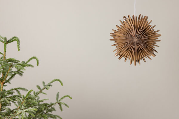 Rippvalgusti SÄLEN 35cm, pruun