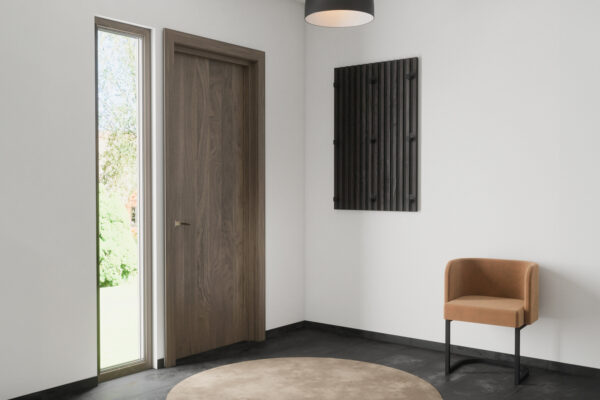 Akustiline seinapaneel NIMES 73x114x3cm, must/pruun