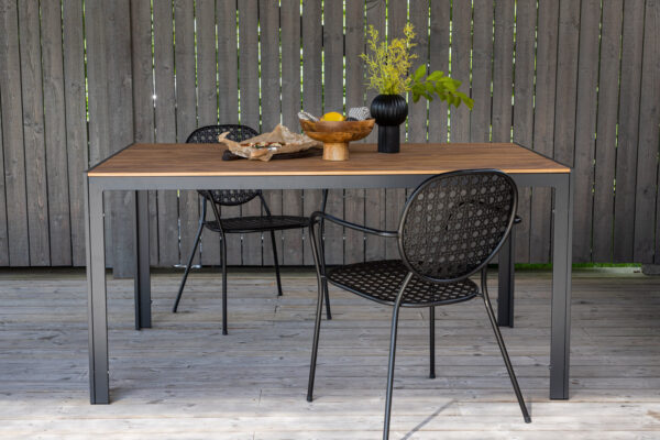 Aialaud BREAK 90x150cm, must/naturaalne