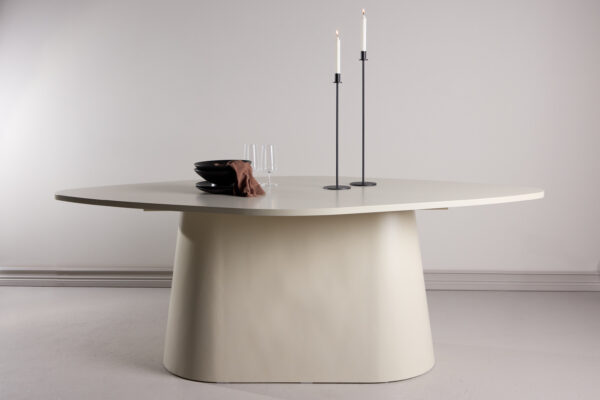 Söögilaud DIAMOND ovaalne 210x110 cm, beež