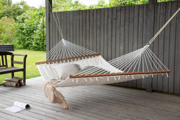 Võrkkiik HEDVIG kahekohaline, valge