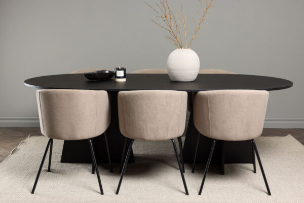 Söögikomplekt BOOTCUT&BERIT 6 tooliga