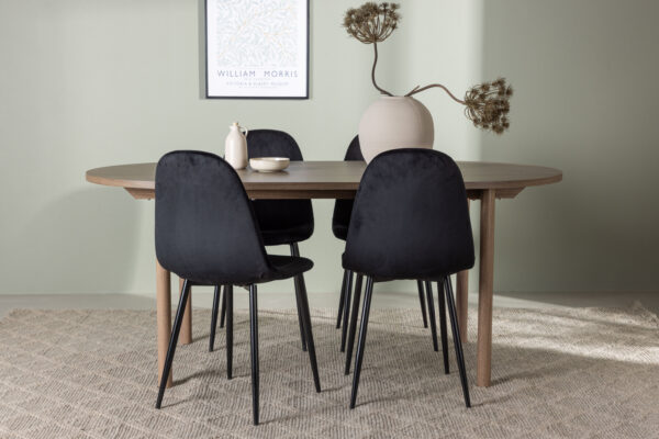 Matgrupp Andy med stolarna Polar