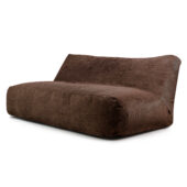 Kolmekohaline kott tool Sofa Tube 190 Waves Chocolate