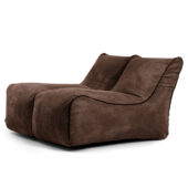 Kott-tooli komplekt Lounge Zip 2 Seater Waves Chocolate